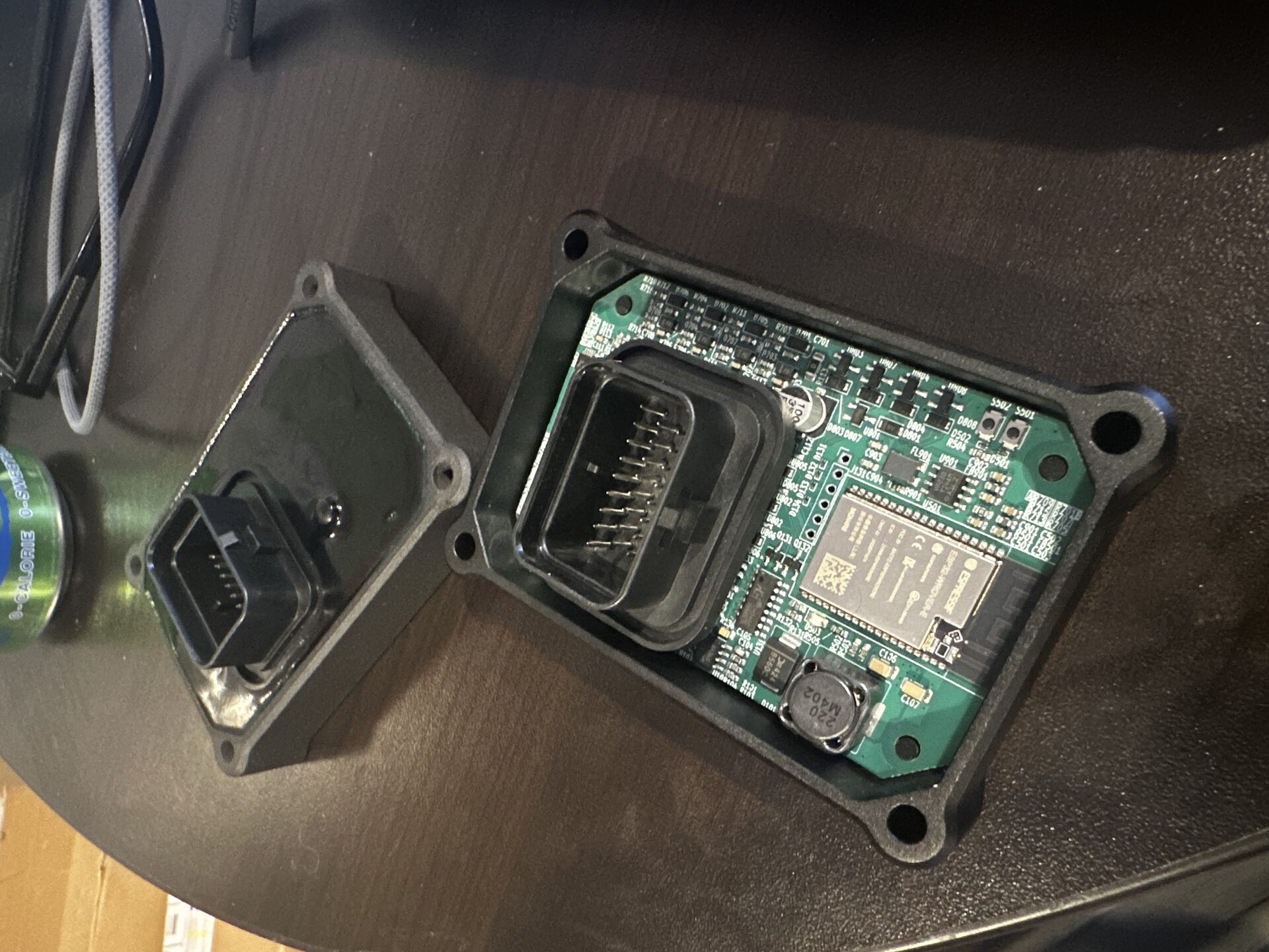 ESP32 sensor module with custom PCB